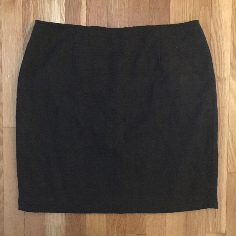 WILLI SMITH Black Pencil Skirt Size 14 Career Work